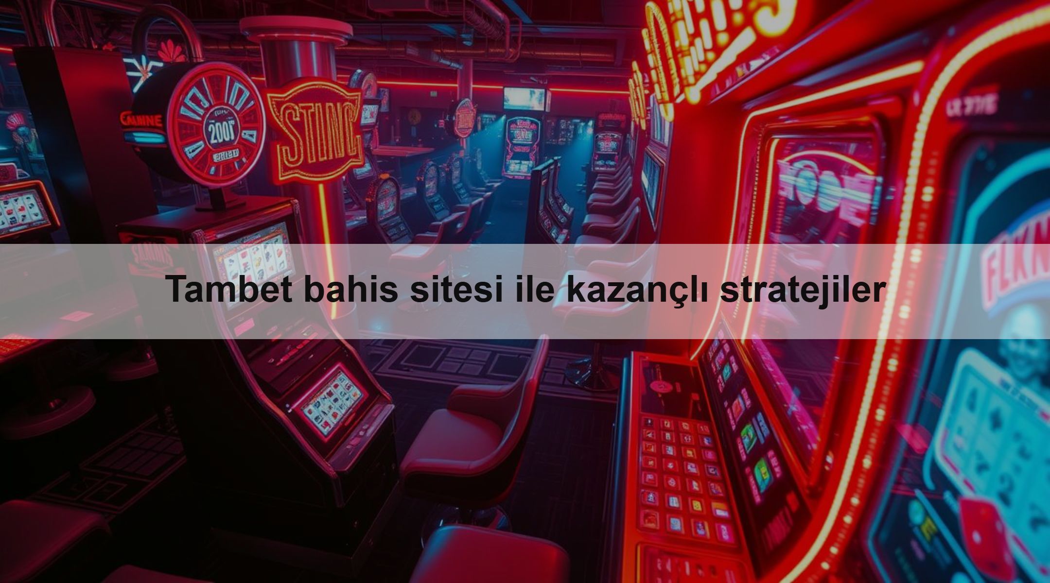 Tambet bahis sitesi ile kazançlı stratejiler 1 Tambet bahis sitesi ile kazançlı stratejiler