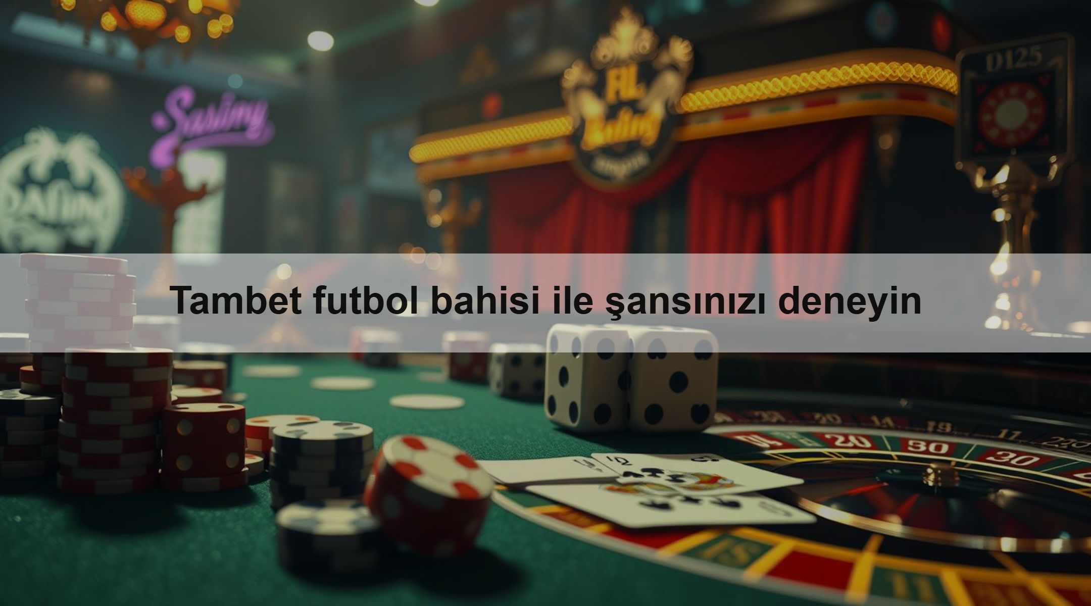 Tambet futbol bahisi ile şansınızı deneyin 1 Tambet futbol bahisi ile şansınızı deneyin