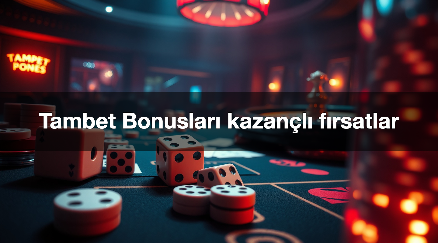 Tambet Bonusları kazançlı fırsatlar 3 Tambet Bonusları kazançlı fırsatlar
