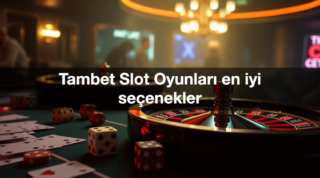 Tambet Slot Oyunları en iyi seçenekler 2 tambet slot oyunlar en iyi se enekler 1782469702031